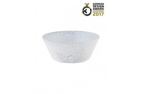 Tigela 16 Branco Antique