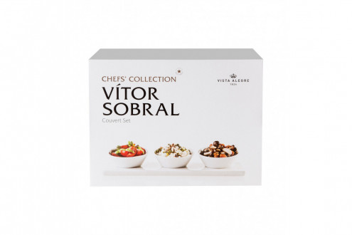 Pack Couvert Vitor Sobral e Livro Receitas